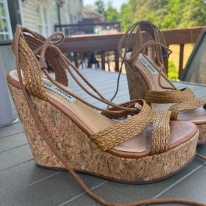 Steve Madden Tie Up Wedges